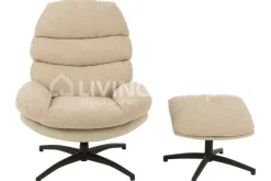 J-LINE Relax Sofa + Footstool J Line Meubelen