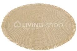J-LINE ronde bord onderzetters placemats