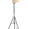 J-LINE staanlamp halve bol metaal