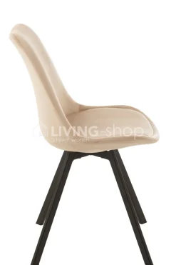 J-LINE stoel Helene beige