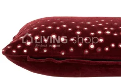 J-LINE trendy sierkussen met spiegeltjes