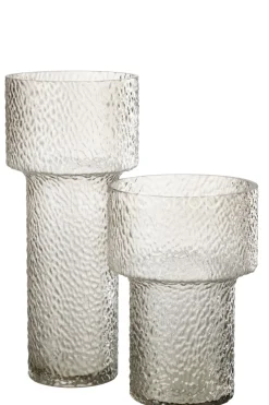 J-LINE Vaas Betty Glas groen Large