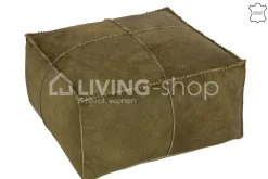 J-LINE Vierkante Poef Koevel Ottoman J Line