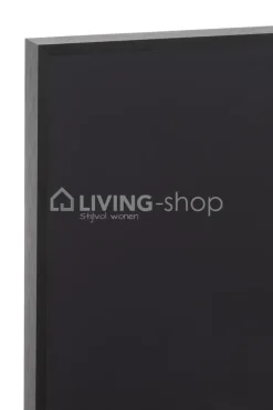 J-LINE wanddeco Leeuw glas/aluminium