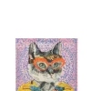 J-LINE Wanddecoratie Popart kat