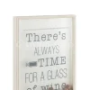 J-LINE Kader wijn quote Engelse Large Wanddecoratie