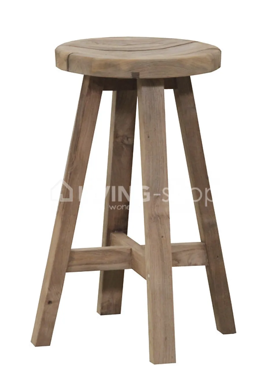 Keuken Barkruk Hout Gerecycleerd hout