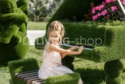 Kunstgras zitbank Topiary