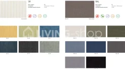 PR LIVING Landelijke sofa Simone