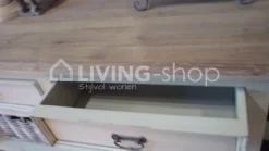 TIMELESS LIVING Landelijke stijl dressoir 4 deuren vieux crème