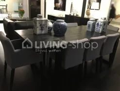 PR LIVING Landelijke stijl eetkamerstoel Slim