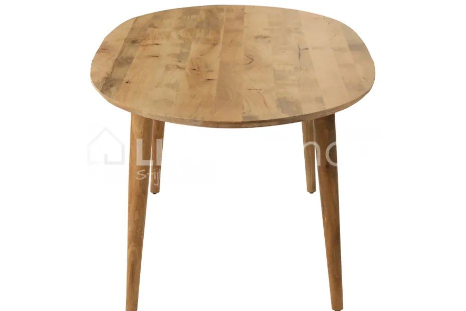 J-LINE Landelijke Stijl Houten Dineertafel Camille