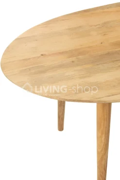 J-LINE Landelijke Stijl Houten Dineertafel Camille