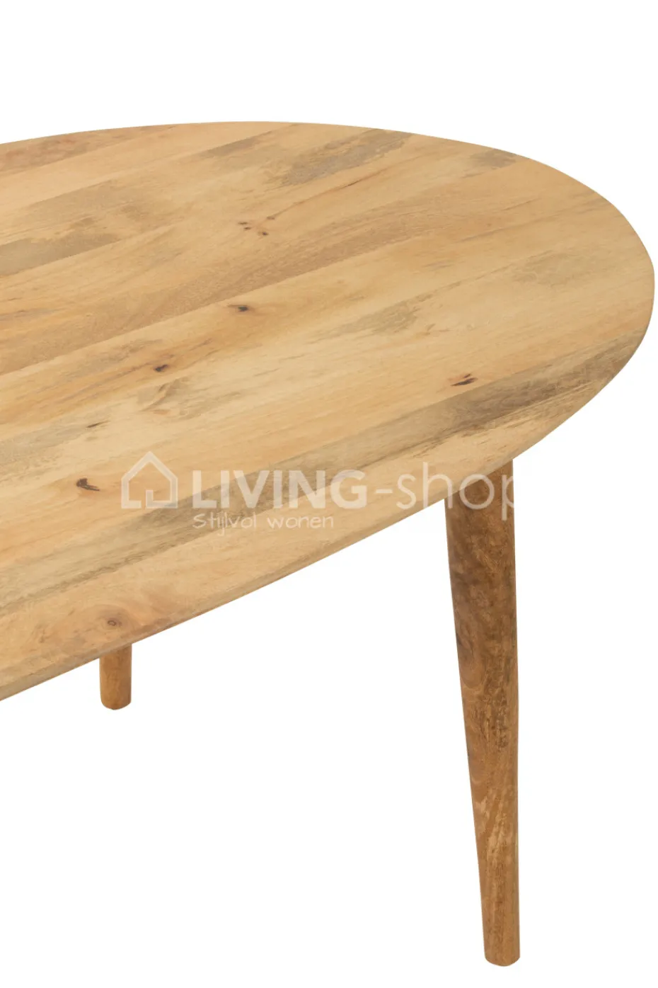 J-LINE Landelijke Stijl Houten Dineertafel Camille