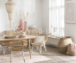 J-LINE Landelijke Stijl Houten Dineertafel Camille