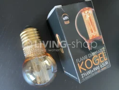 Verlichting online LED E14 kooldraadlamp