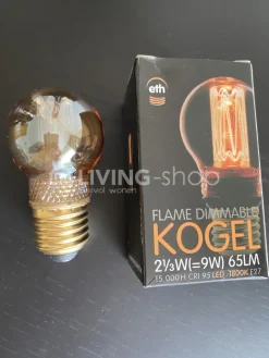 Verlichting online LED E14 kooldraadlamp