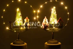 J-LINE LED kerstman en LED sneeuwman kerstdecoratie