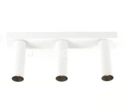 Verlichting online LED Micro tube 3 spots wit