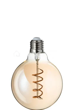 J-LINE LEDLAMP G95 AMBER QUAD LOOP E27