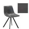 PR LIVING Lina Stoel industrieel vintage PU leder