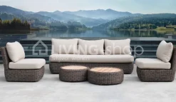 Loungeset Outdoor Living Rotan Tuinset Star Tuinmeubelen