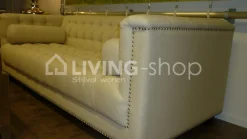 PR LIVING Luxueuze lounge sofa 3 zit met knopen