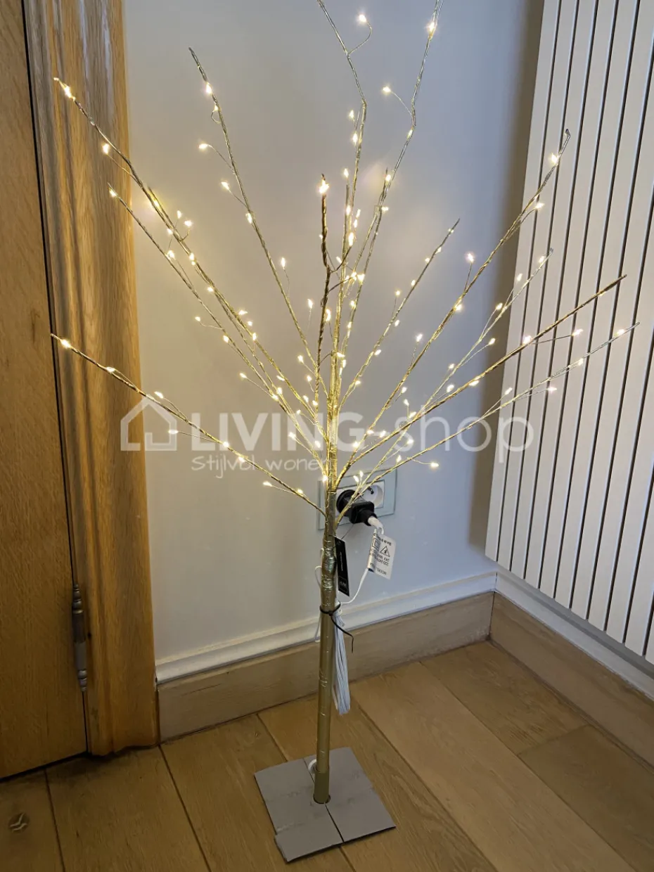 J-LINE Medium Kale boom LED metaal goud