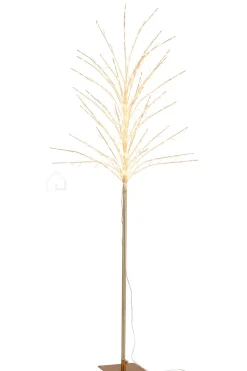 J-LINE Medium Kale boom LED metaal goud
