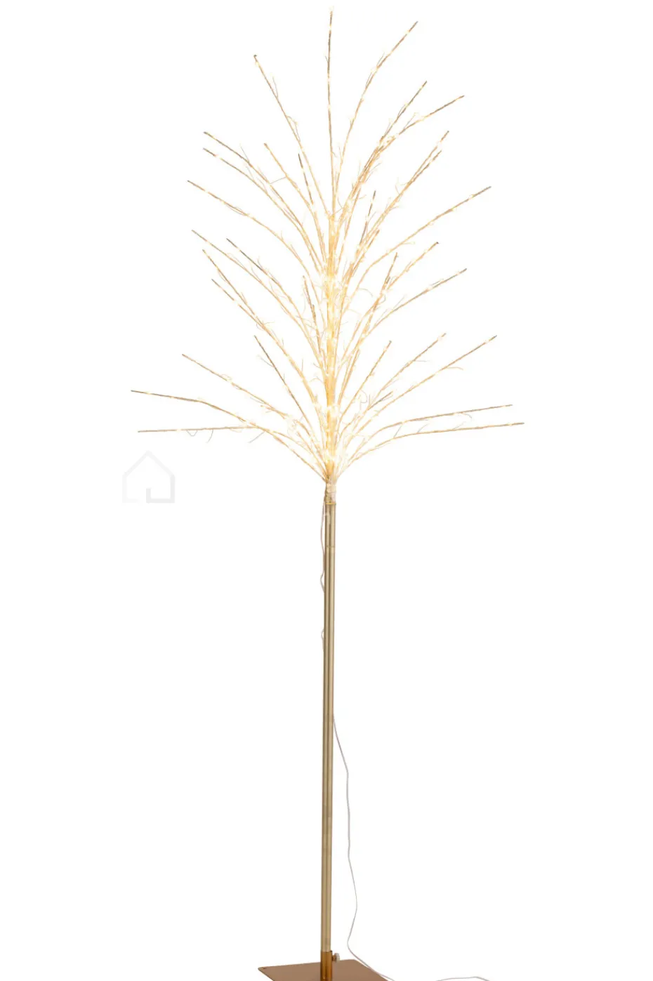 J-LINE Medium Kale boom LED metaal goud