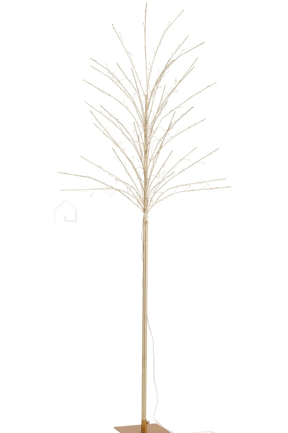 J-LINE Medium Kale boom LED metaal goud