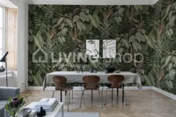 Rebel Walls Mischievous Monkeys, Lush behang