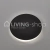 Verlichting online Moon Muurlamp brons met LED STRIP dia25cm