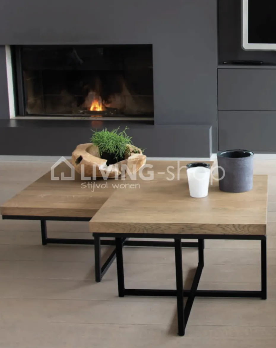 Castle-Line Nesting salontafel Tygo Castle Line 70x70xH37cm