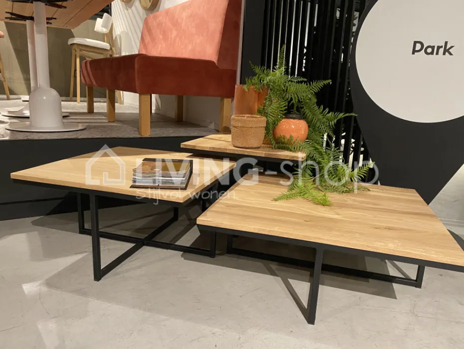 Castle-Line Nesting salontafel Tygo Castle Line 70x70xH37cm