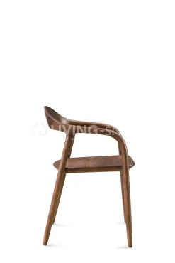 Neva Houten Stoel Ethnic Bruin