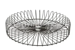 Cosy & Trendy Orbit Fruitschaal modern draad zwart metaal
