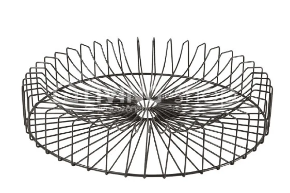 Cosy & Trendy Orbit Fruitschaal modern draad zwart metaal