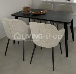 J-LINE Organische fruitschaal olijfhout Cosy&Trendy
