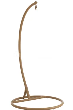 J-LINE Outdoor hangstoel met kussens Bula zwart