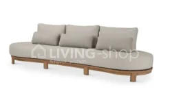Castle Line outdoor Outdoor Loungeset Ambon teak 2-zit Castle Line