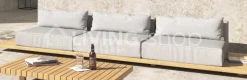 Outdoor sofa 2 seater sunproof quick dry foam