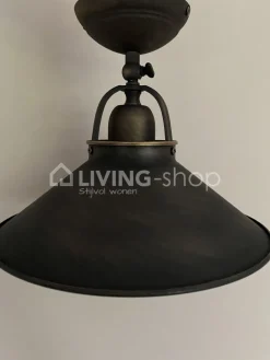 Verlichting online Plafondlamp brons authentiek landelijke stijl antiek brons