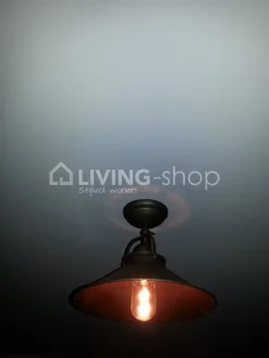 Verlichting online Plafondlamp brons authentiek landelijke stijl antiek brons