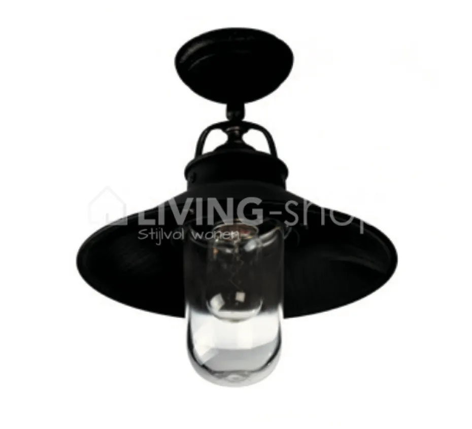 Verlichting online Plafondlamp brons metaal klassiek Biliardo outdoor