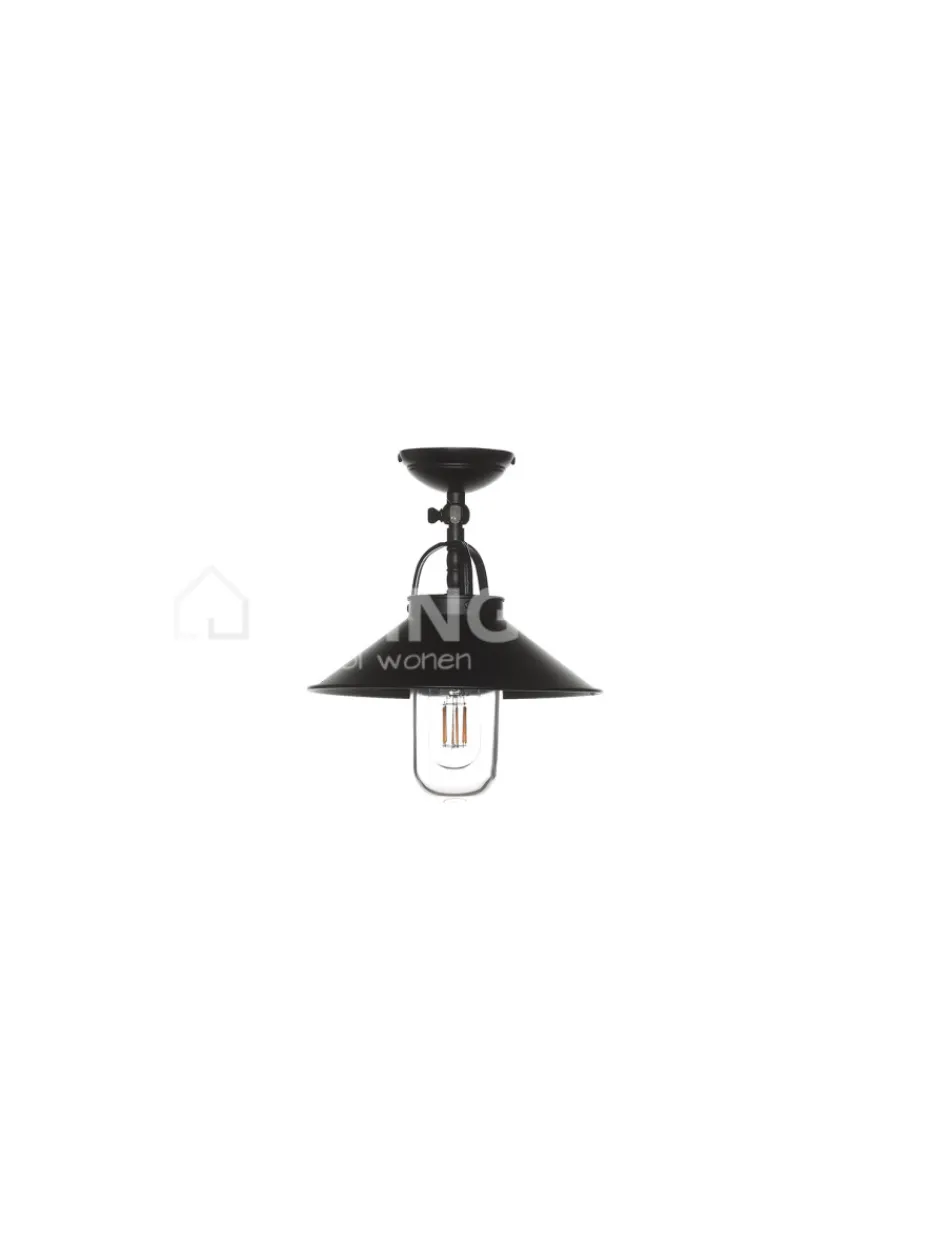 Verlichting online Plafondlamp brons metaal klassiek Biliardo outdoor
