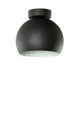 Verlichting online Plafonier Moon zwarte plafondlamp