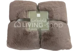 J-LINE Plaid Cutie taupe