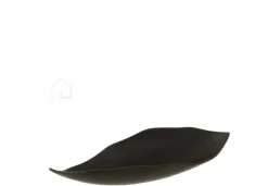 J-LINE Plateau blad aluminium zwart