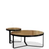 PR LIVING salontafel Pluto hout en metaal